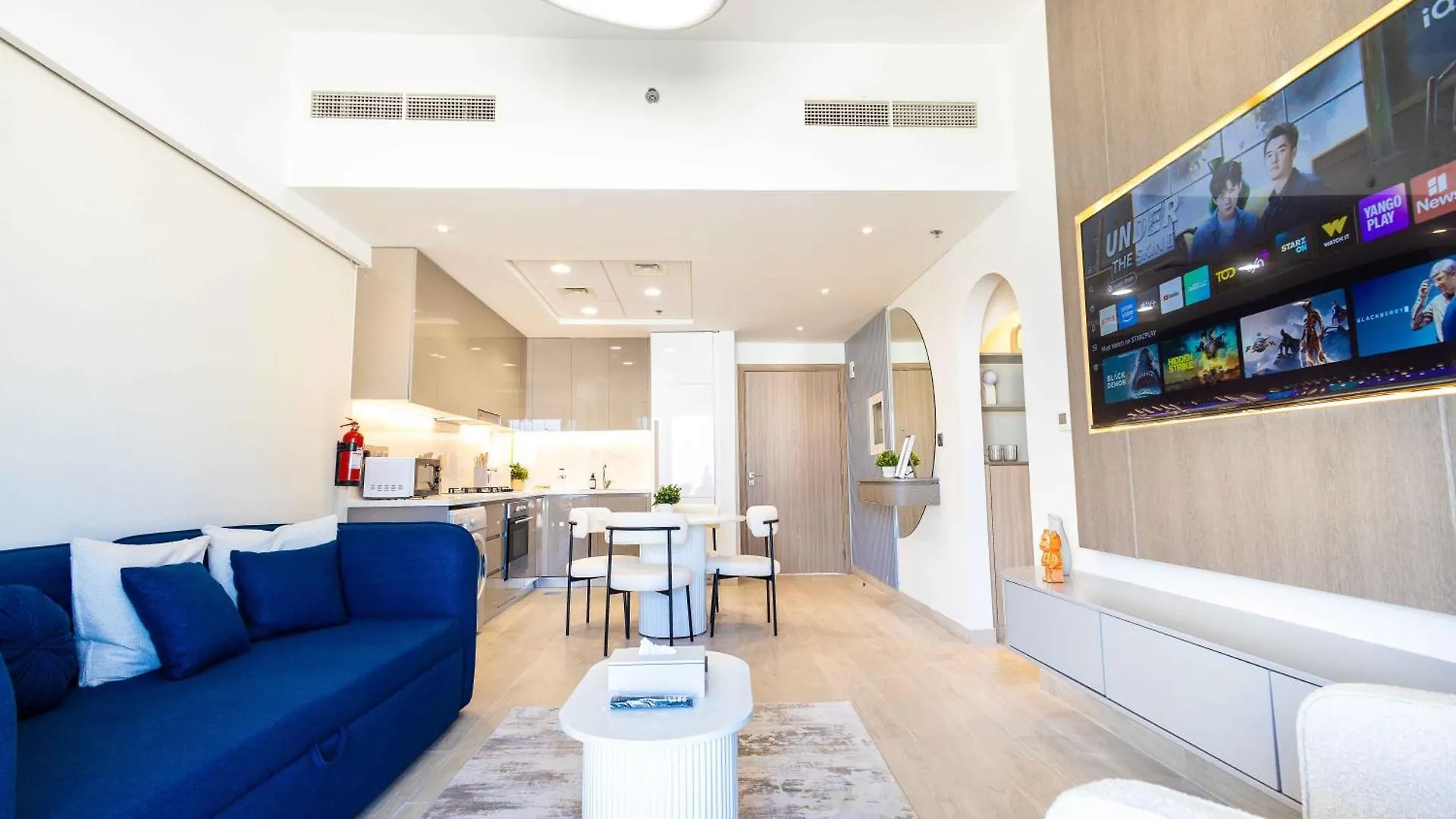 Burj Khalifa View - Pool, Gym - 10 Min To Downtown Appartement Dubai Verenigde Arabische Emiraten